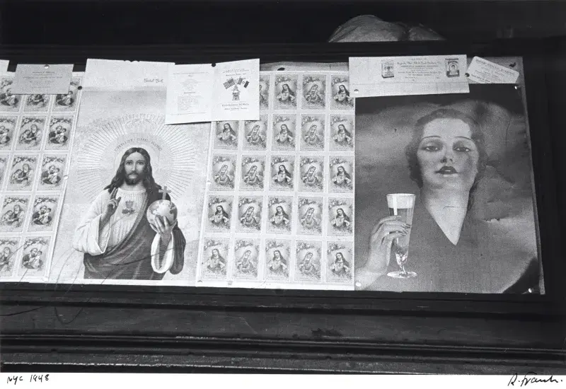 Robert Frank  New York City (Christ the King) 1948, Album: Robert Frank and «The Americans»