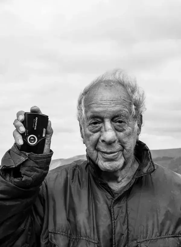 The photographer Robert Frank The photographer Robert Frank