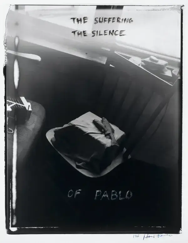 “The Suffering, the Silence of Pablo” 1995, Album: Robert Frank and «The Americans»