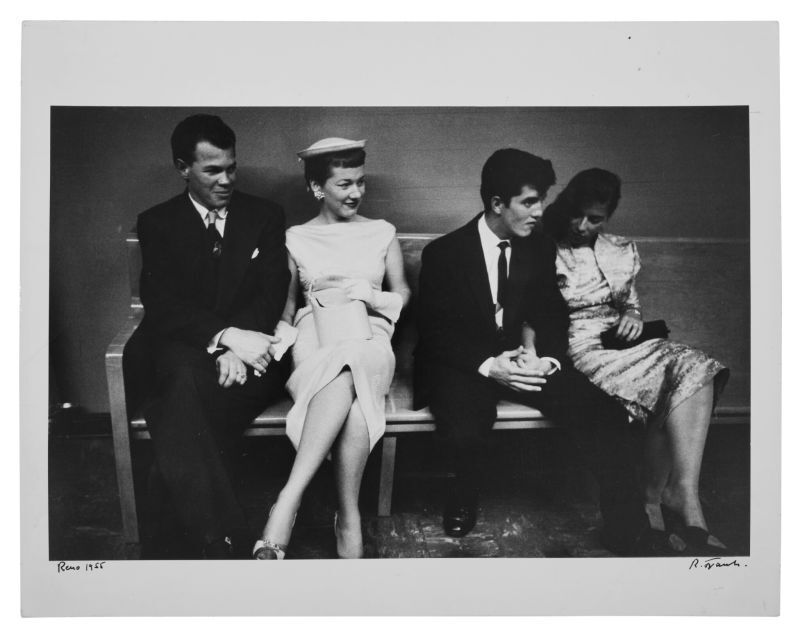 "Reno" Estimate  30,000 - 50,000 USD, Альбом: «On the Road» by Robert Frank from the Collection of Arthur S. Penn