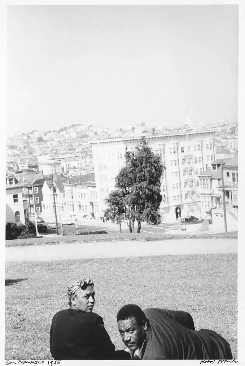 Robert Frank San Francisco , 1956, Album: Robert Frank and «The Americans»