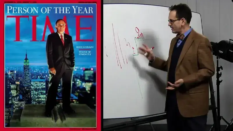 Rudy Giuliani by Gregory Heisler, Time cover 2001 Rudy Giuliani by Gregory Heisler, Time cover 2001