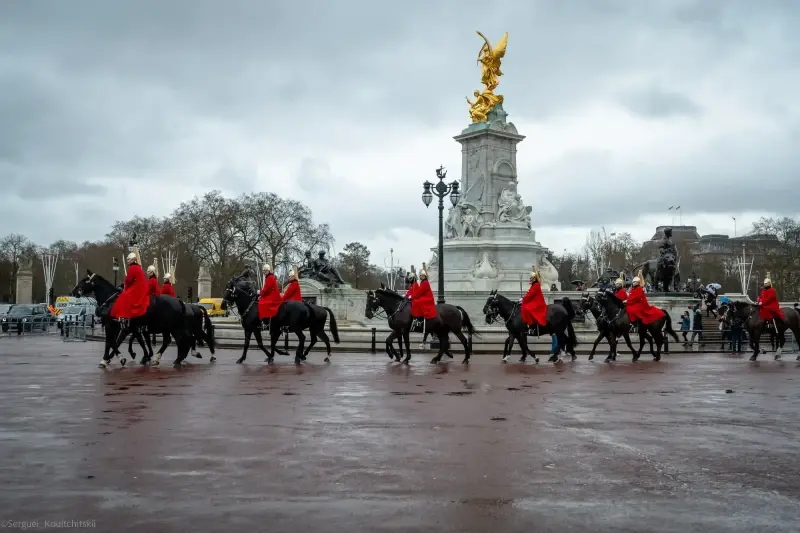 Buckingham Palace, London, England, United Kingdom — London streets 13.01.23 — photo captured with LEICA SL (Typ 601), APO-SUMMICRON-SL 1:2/35 ASPH.