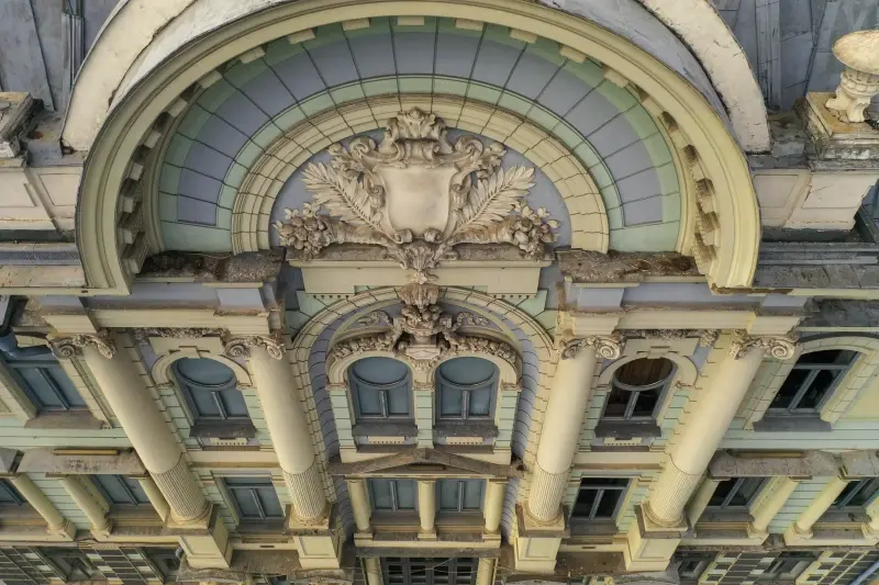 Chernivtsi, Chernivtsi Oblast, Ukraine — Chernivtsi University - a masterpiece of Habsburg architecture — photo captured with DJI Mavic 2 Pro, Hasselblad L1D-20c 28.0 mm f/2.8