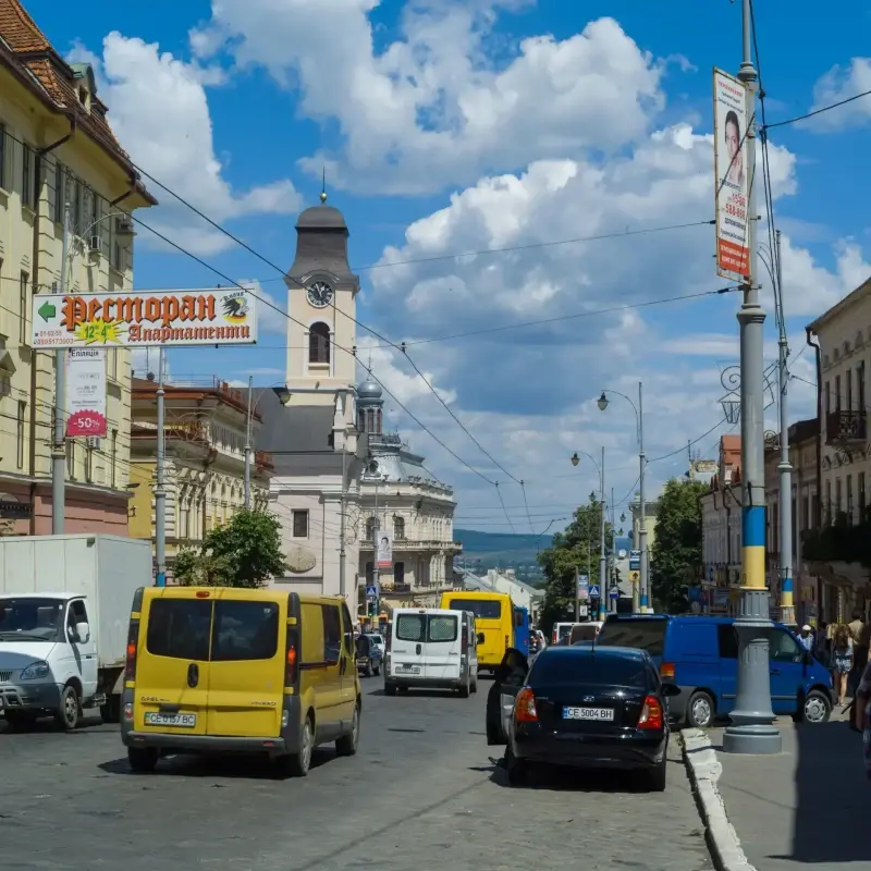Chernivtsi, Chernivtsi Oblast, Ukraine — Kodak ProBack — photo captured with ProBack645