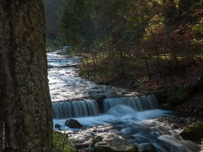 Zakarpattia Oblast, Ukraine — Пилипець, Ґемба, водоспад Шипіт